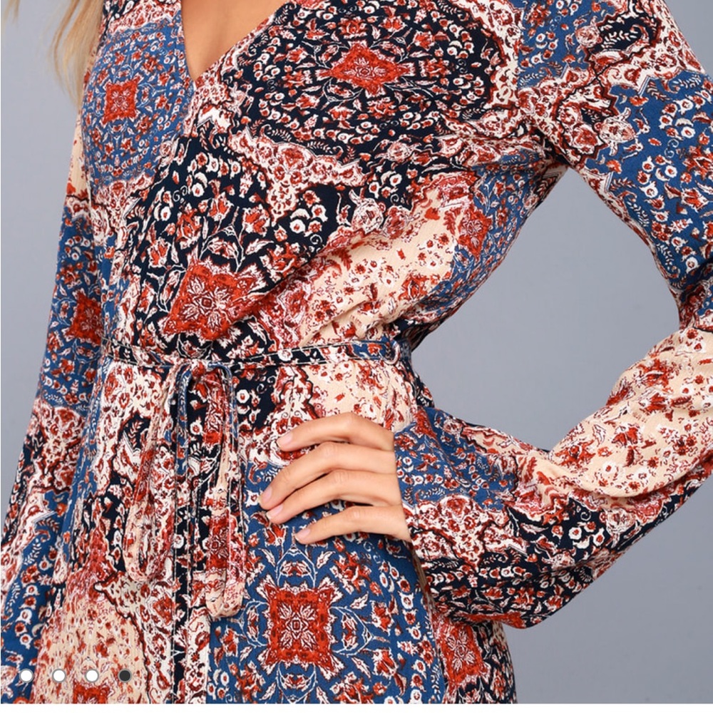Lulu’s long sleeve maxi dress - Picture 5 of 6